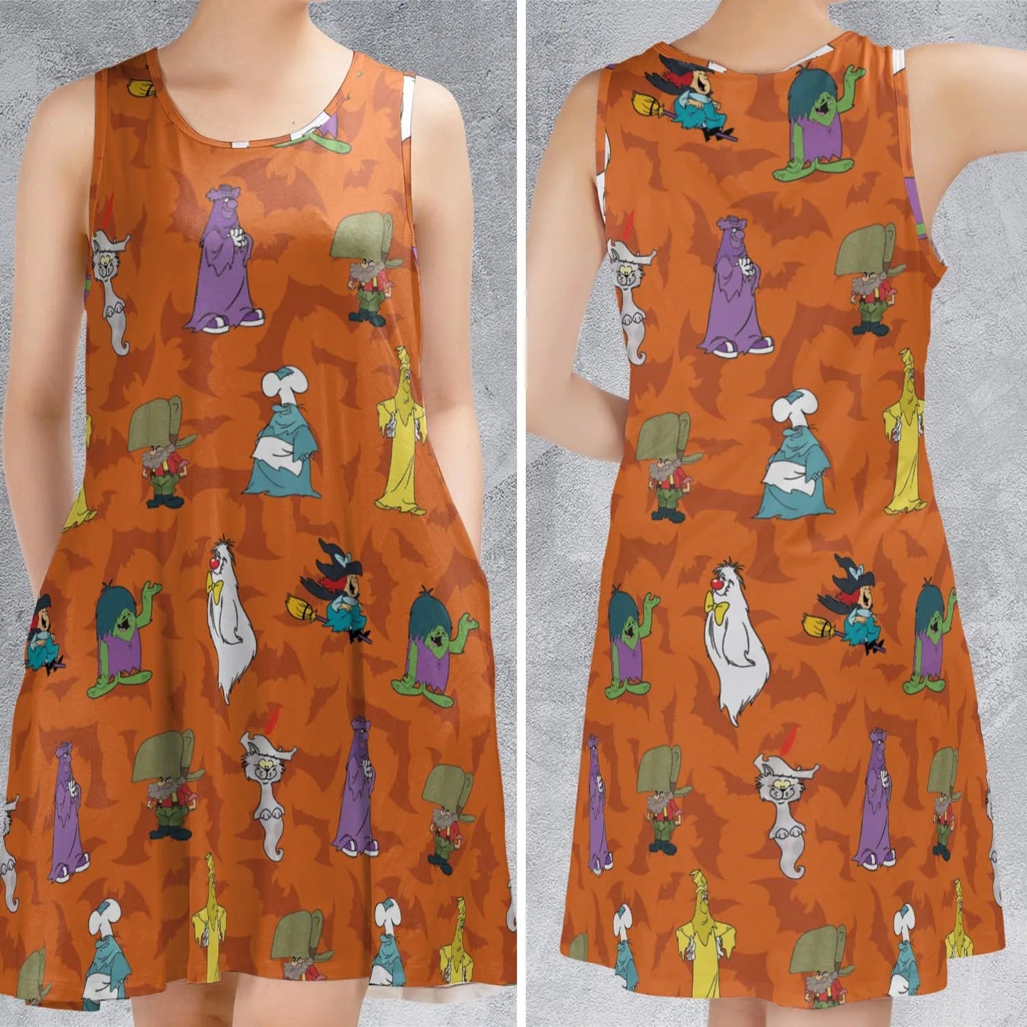 Casual Sleeveless Dress - 2VDTM29U