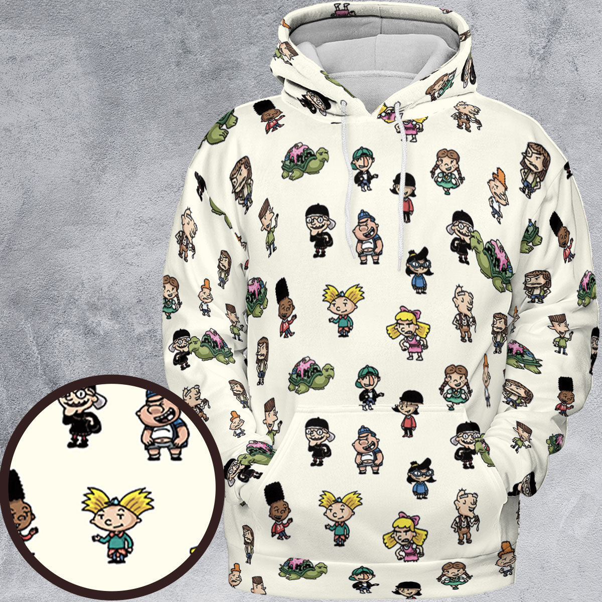 Full Print Hoodie - UBFR8UAN