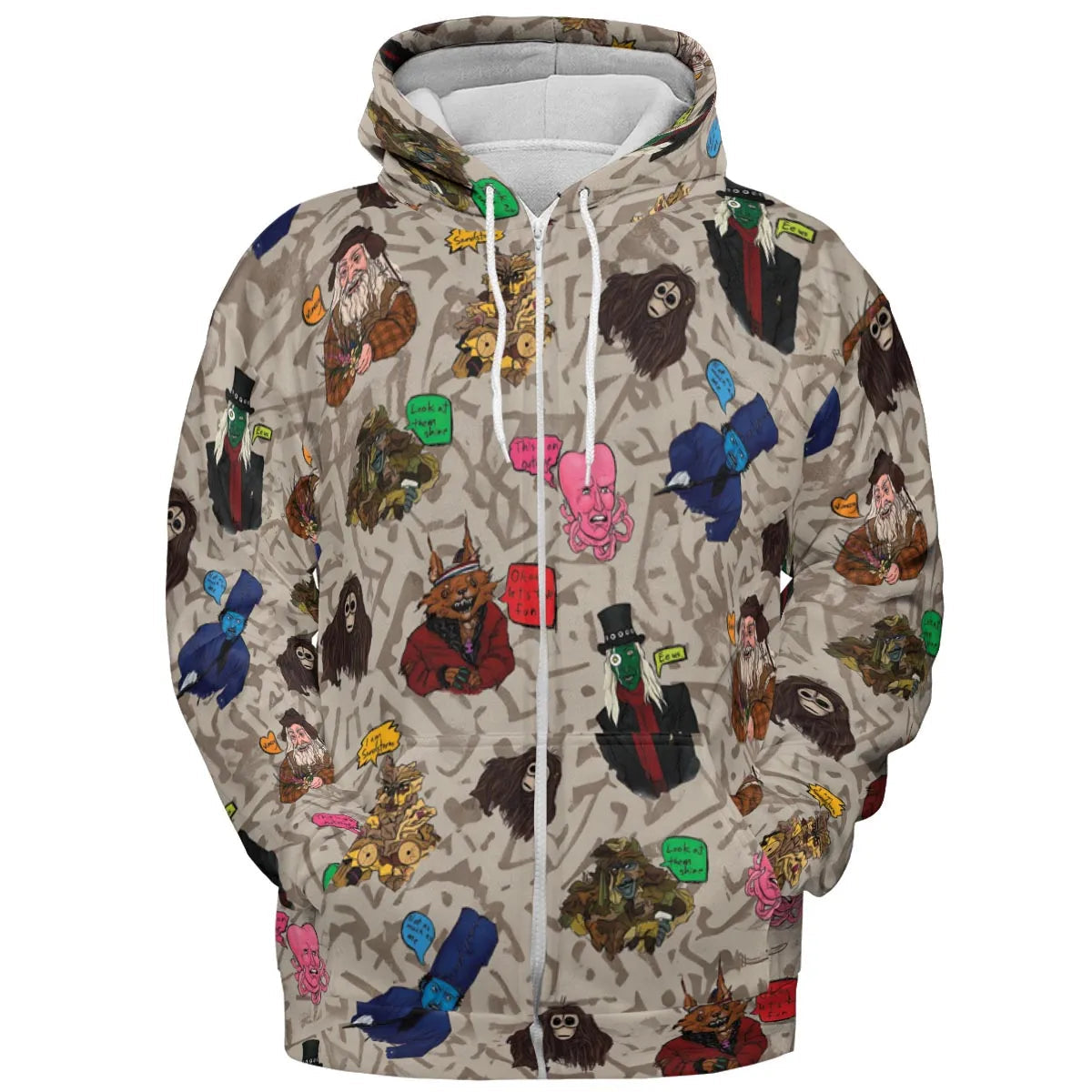 Full Print Hoodie - R69W13Q7