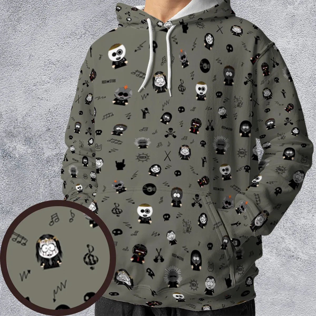 Full Print Hoodie - X54YJGH9