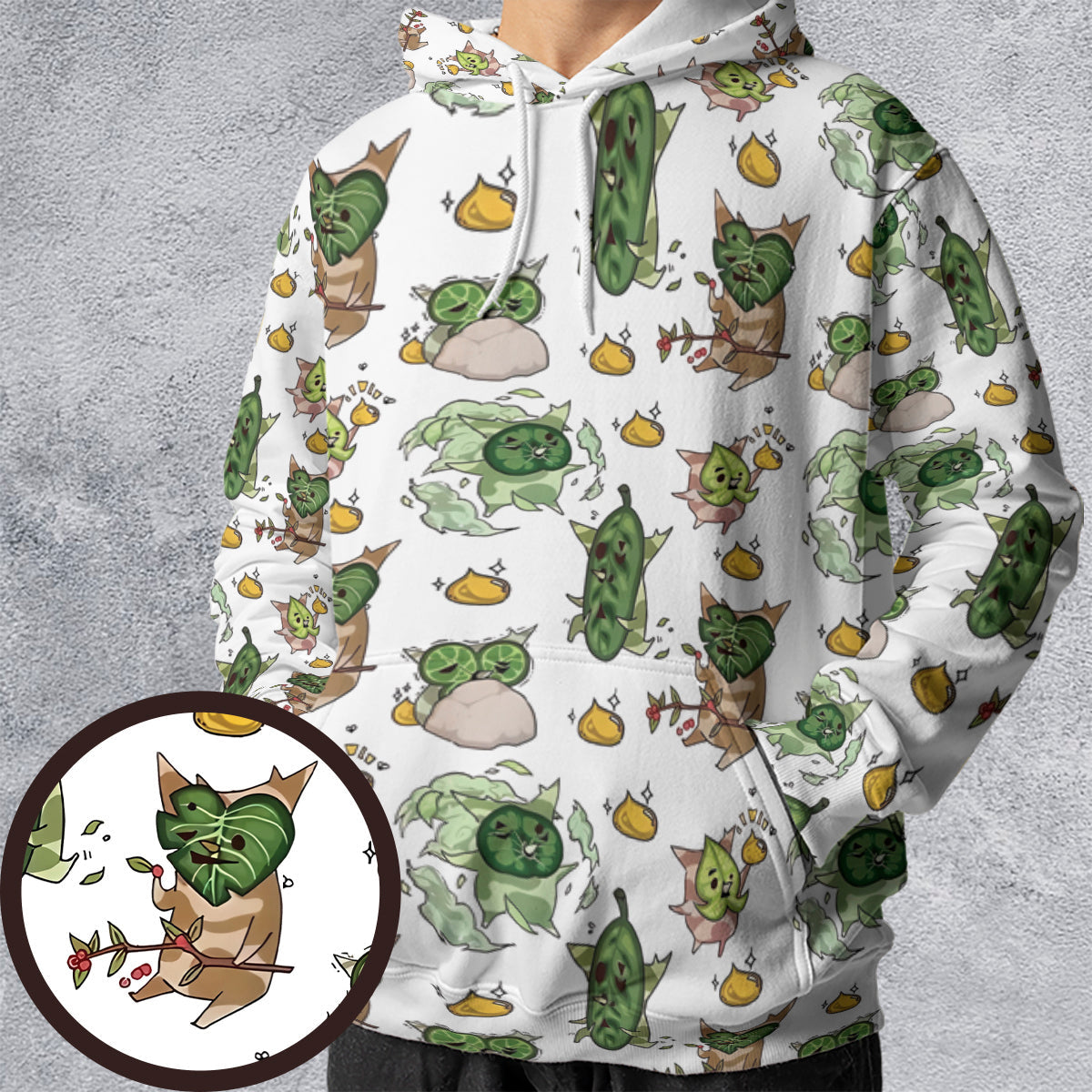 Full Print Hoodie - P44WY8HV