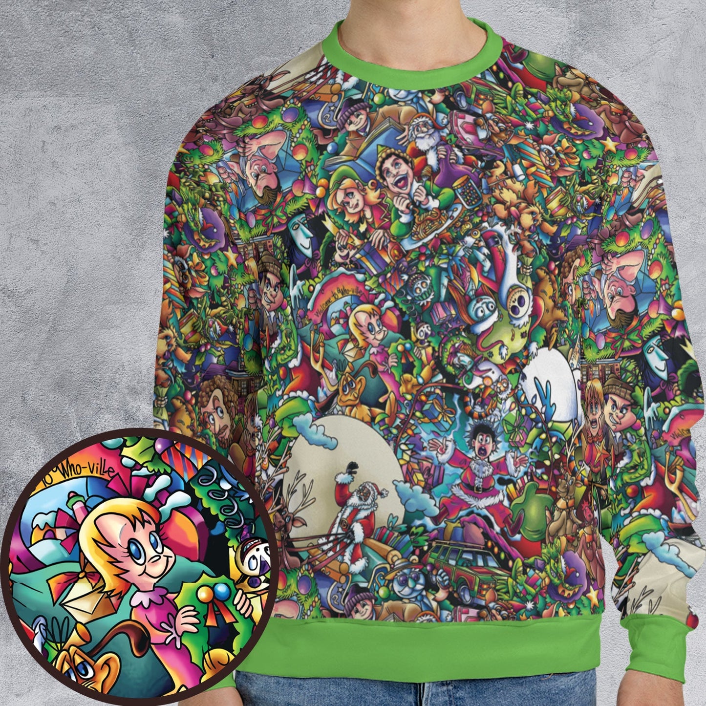 Full Print Sweatshirt - MBSH5GQC