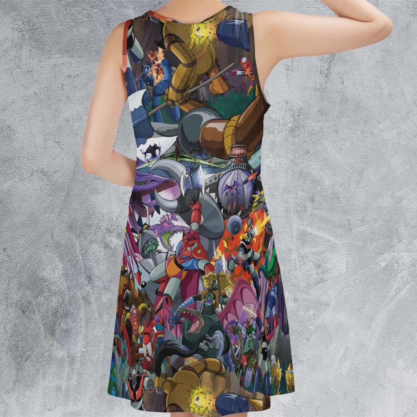 Casual Sleeveless Dress - 9MM49QX9