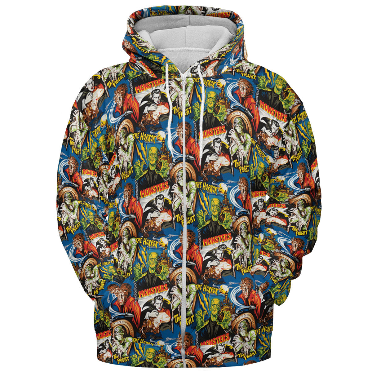 Full Print Hoodie - 1C76W3DC