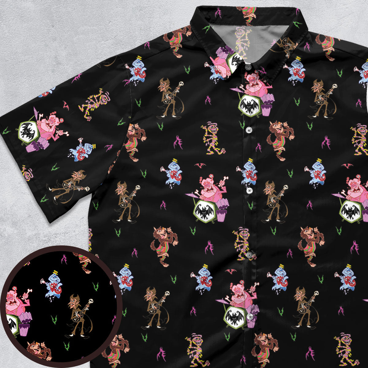 Short Sleeve Button Shirt - KLSUAPQN