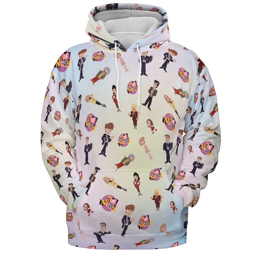 All-over Print Hoodie - 9T2N3JDE -  - 2