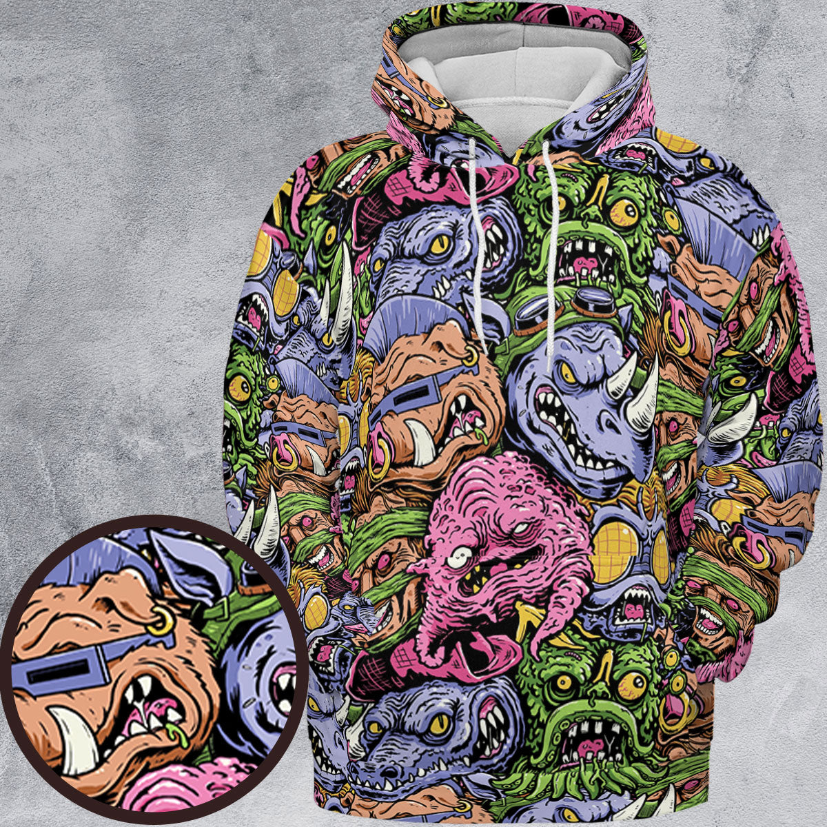Full Print Hoodie - CTRALEST