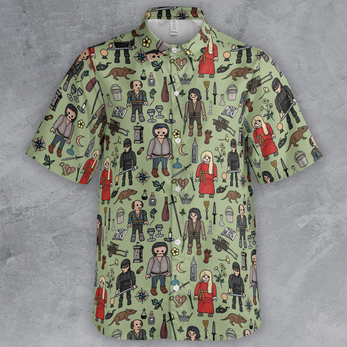 Short Sleeve Button Shirt - 4GQXM7ZP