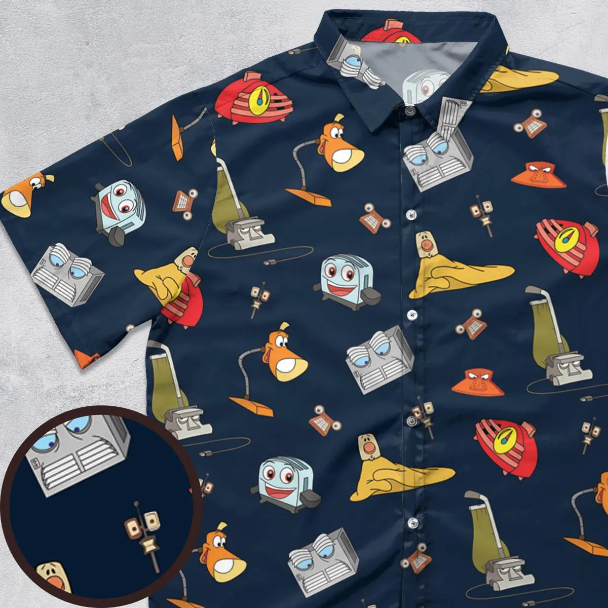 Short Sleeve Button Shirt - TNS1SBQS