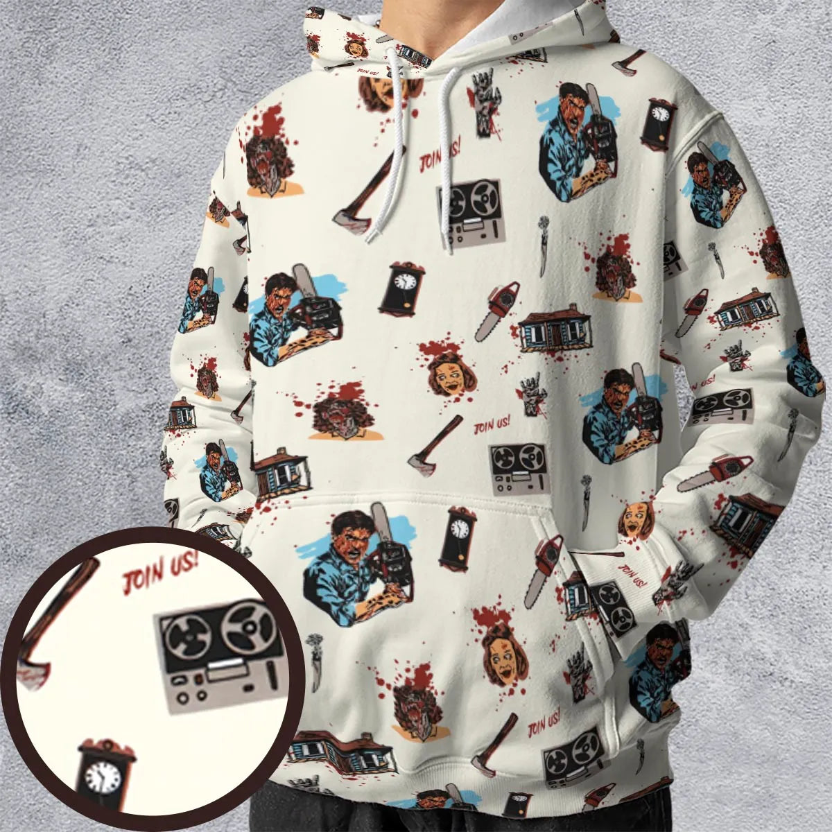 Full Print Hoodie - NVWNTA5K