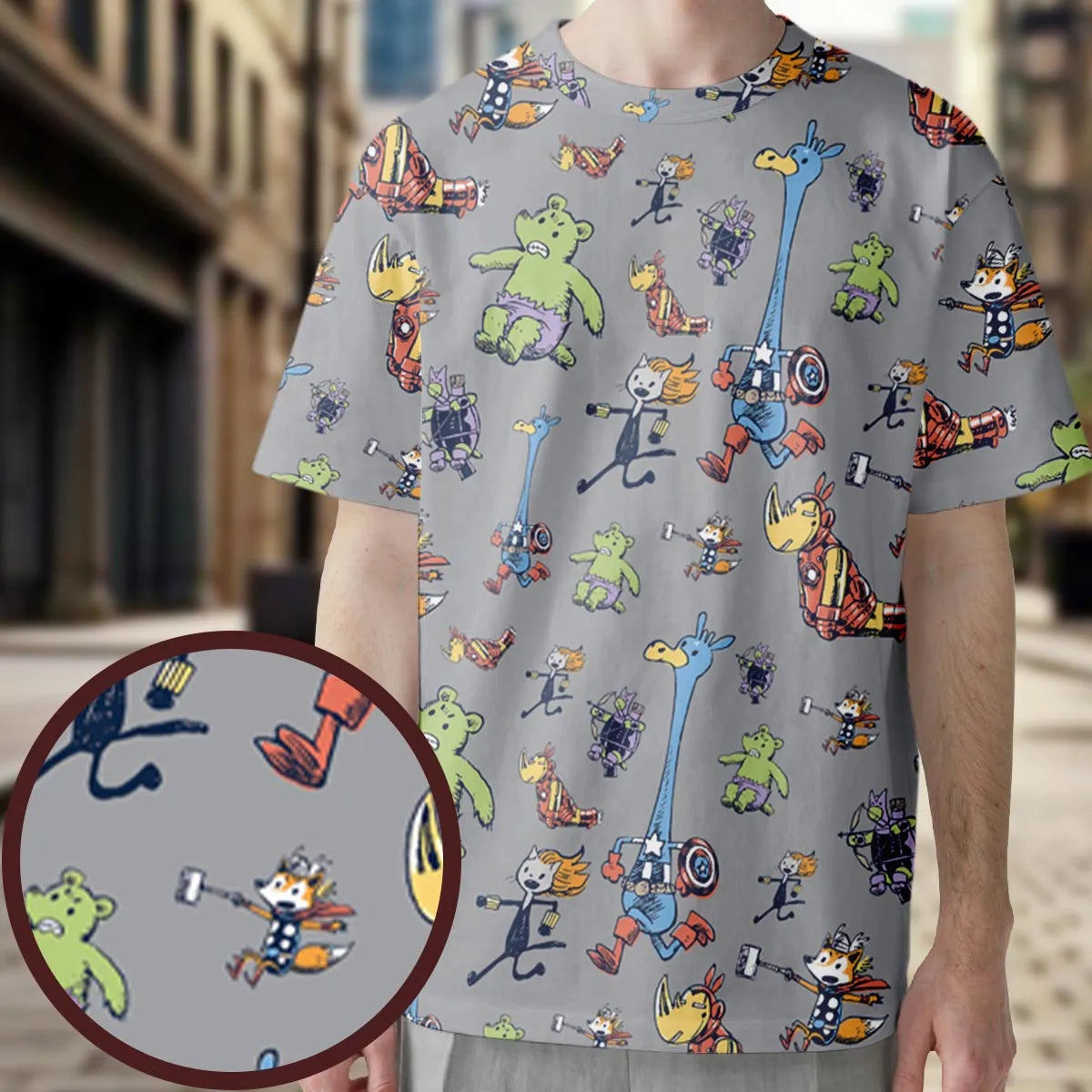 Full Print T-Shirt - AWE7CETP