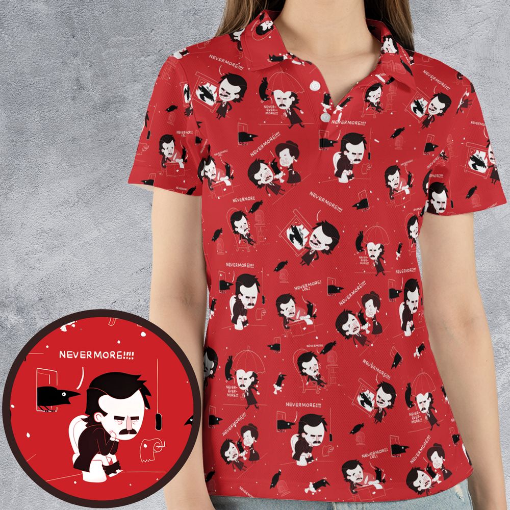 AOP Men/Women Polo Shirt - MF3KL9UB -  - 4