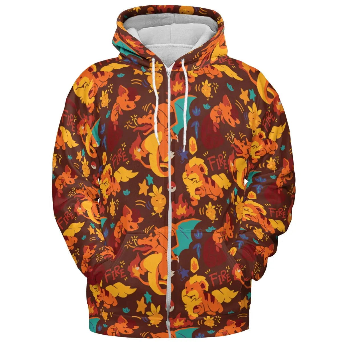 Full Print Hoodie - BGBLUP1W
