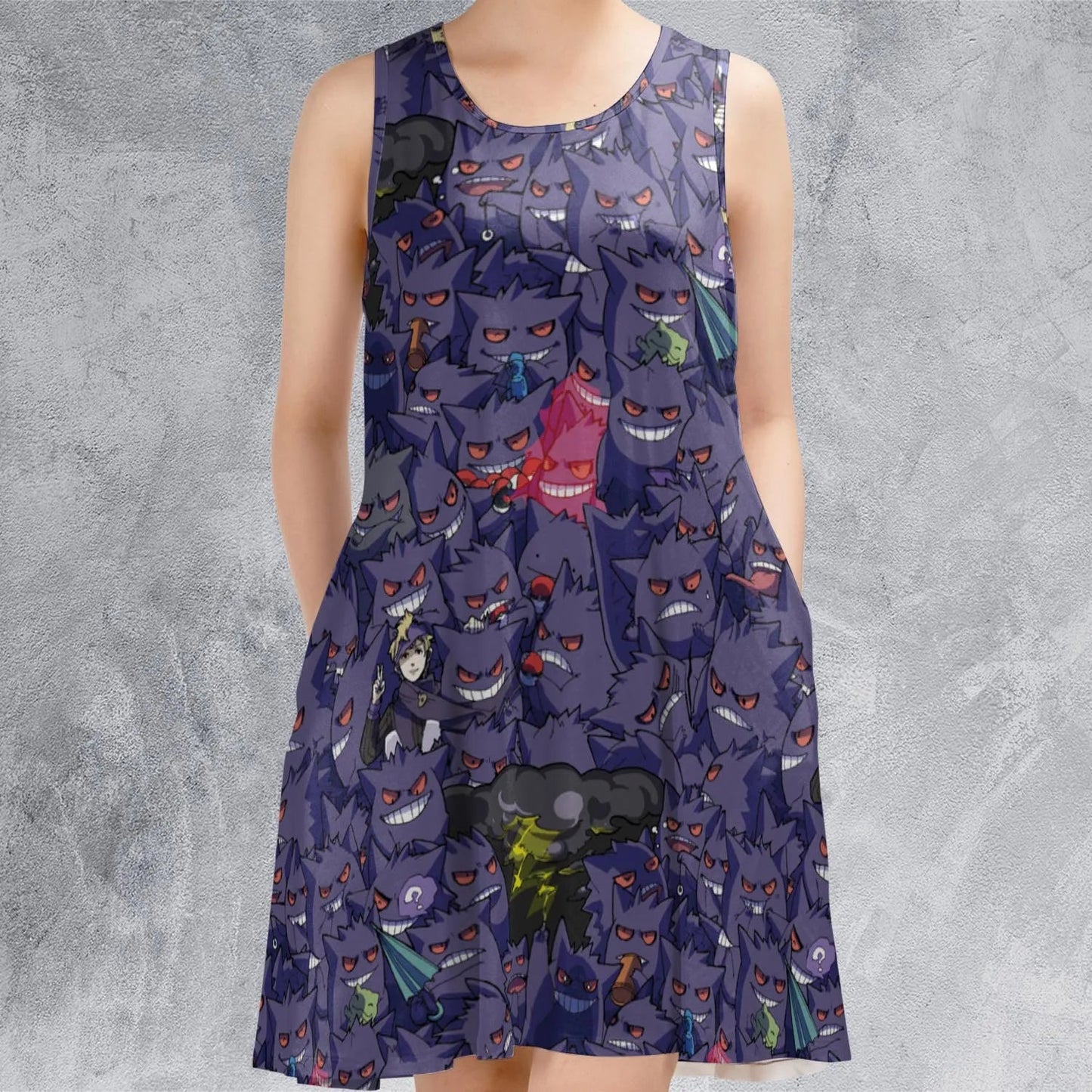 Casual Sleeveless Dress - EB5HGCLP