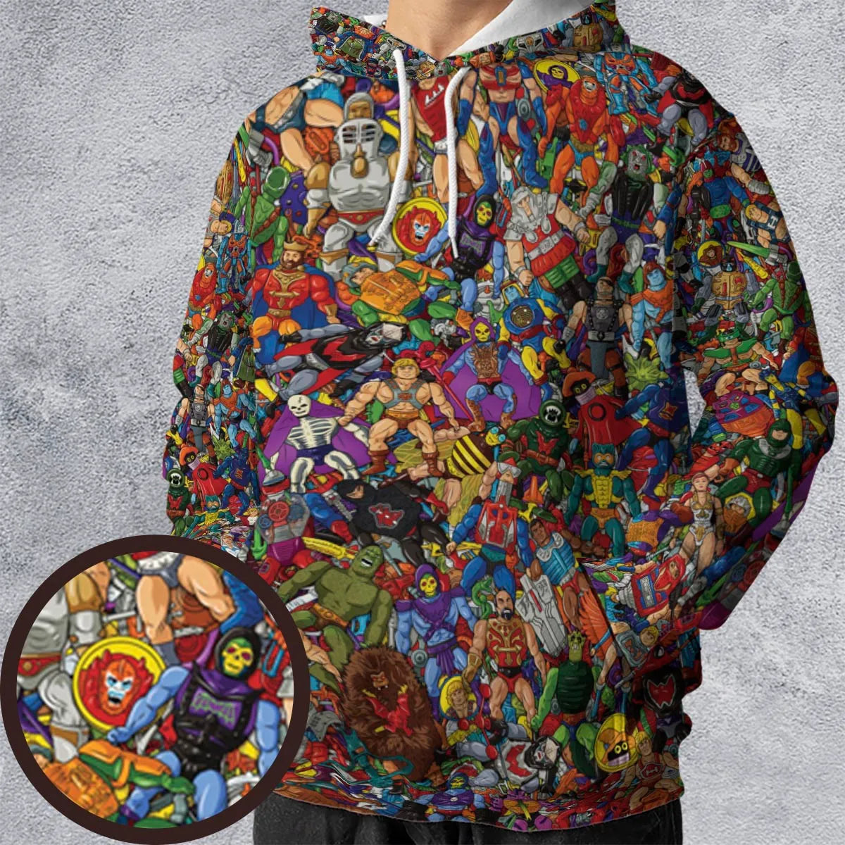 Full Print Hoodie - UU27HDQY