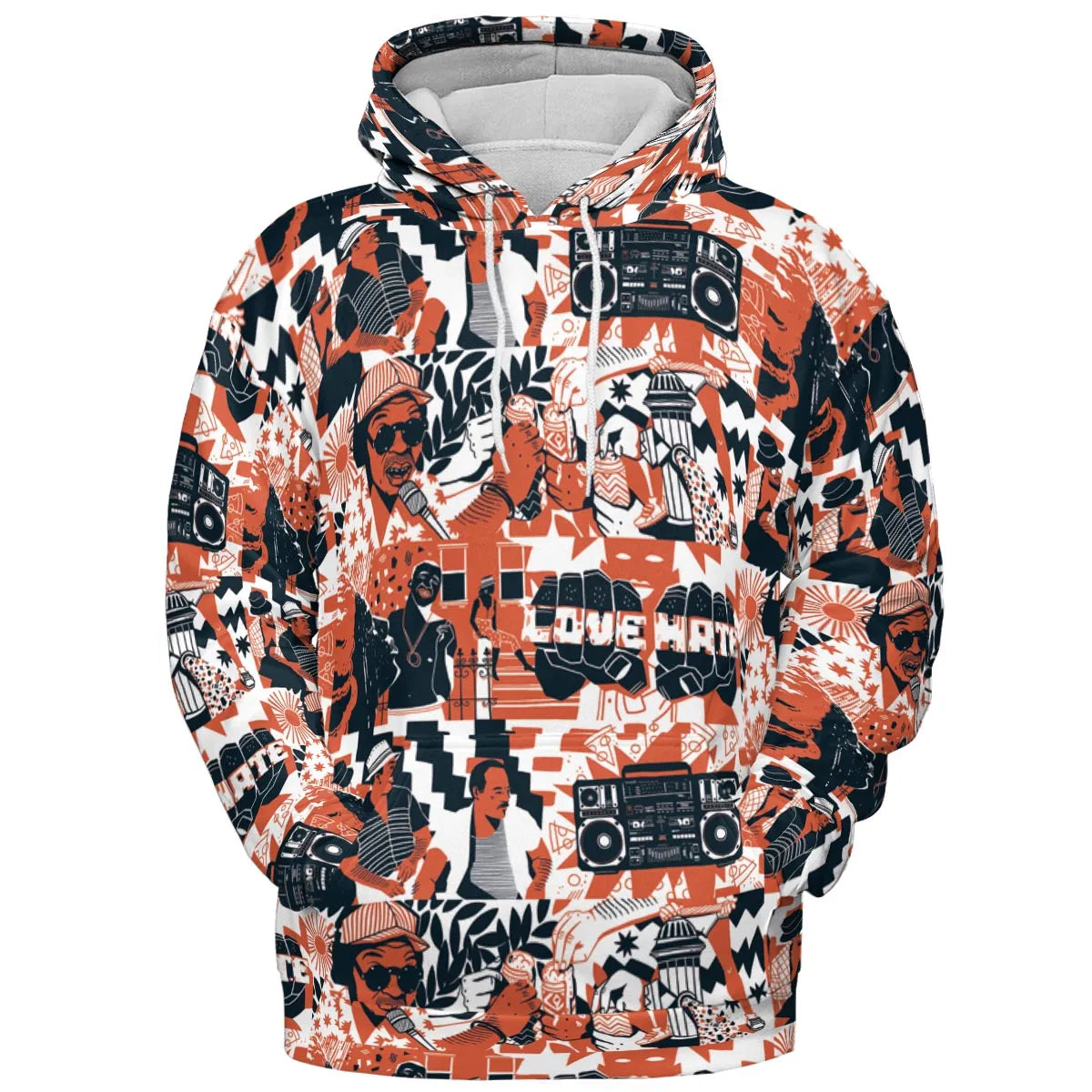 Full Print Hoodie - QT8A1963