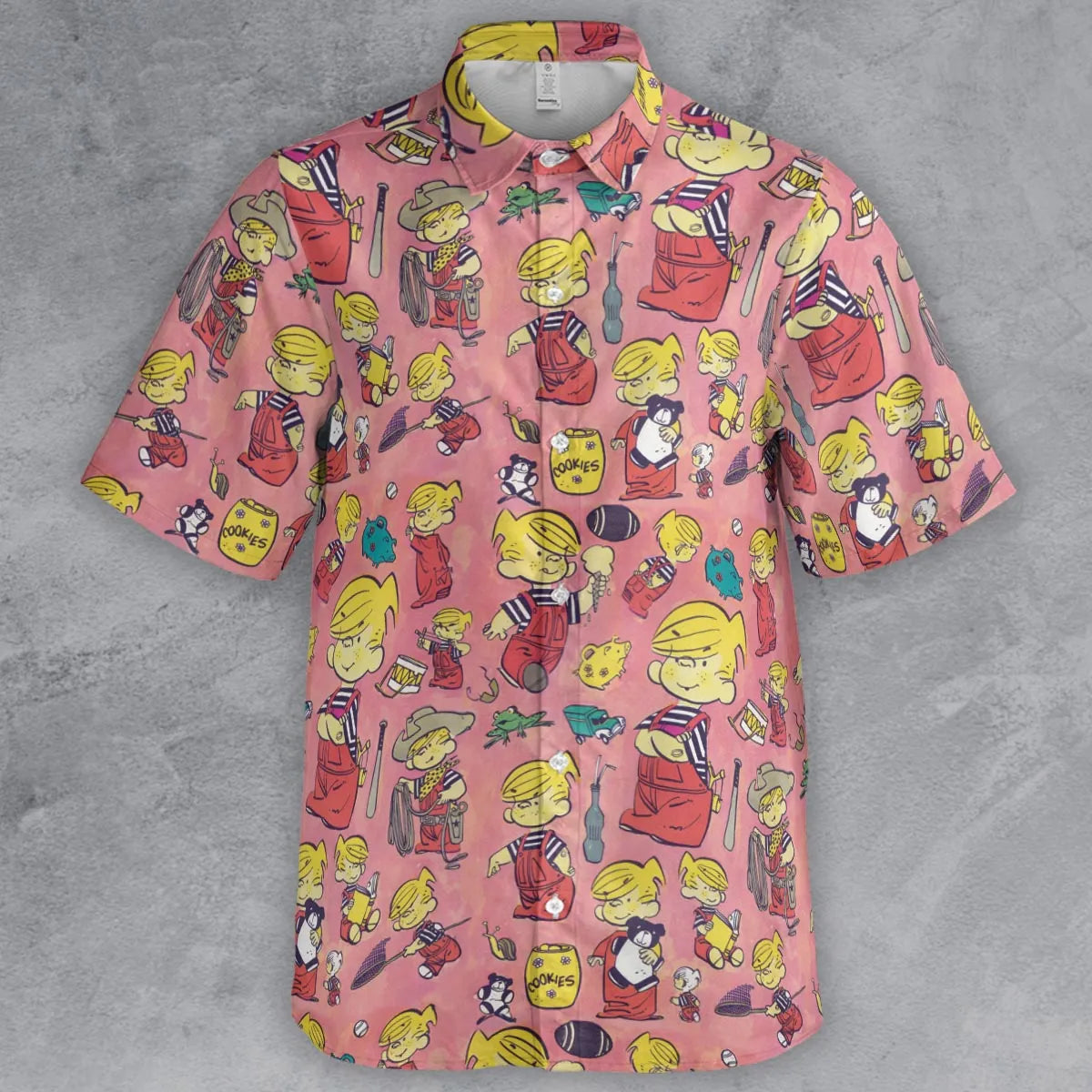 Short Sleeve Button Shirt - CLVS5J22