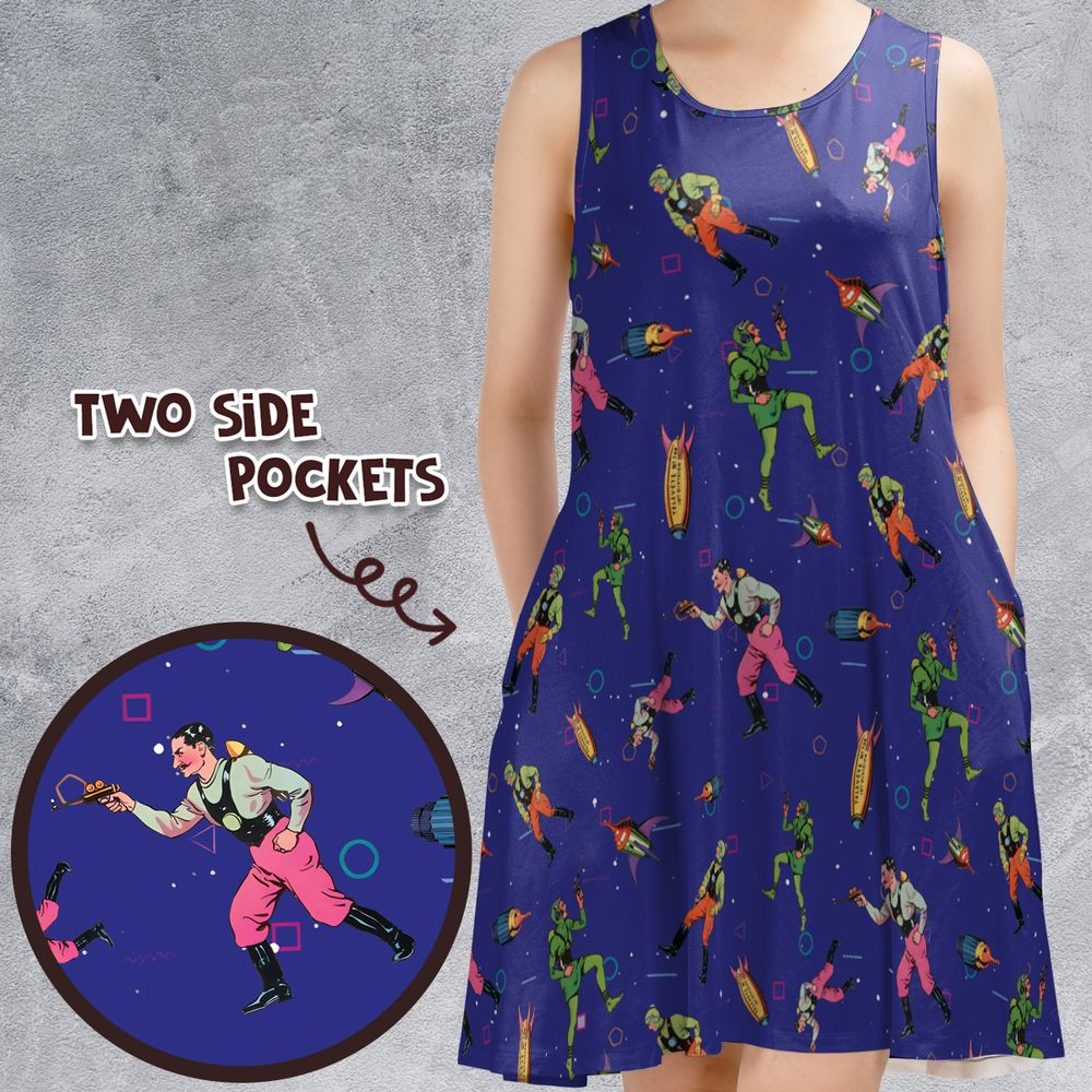 Sleeveless Dress - HE5EC8JY -  - 1