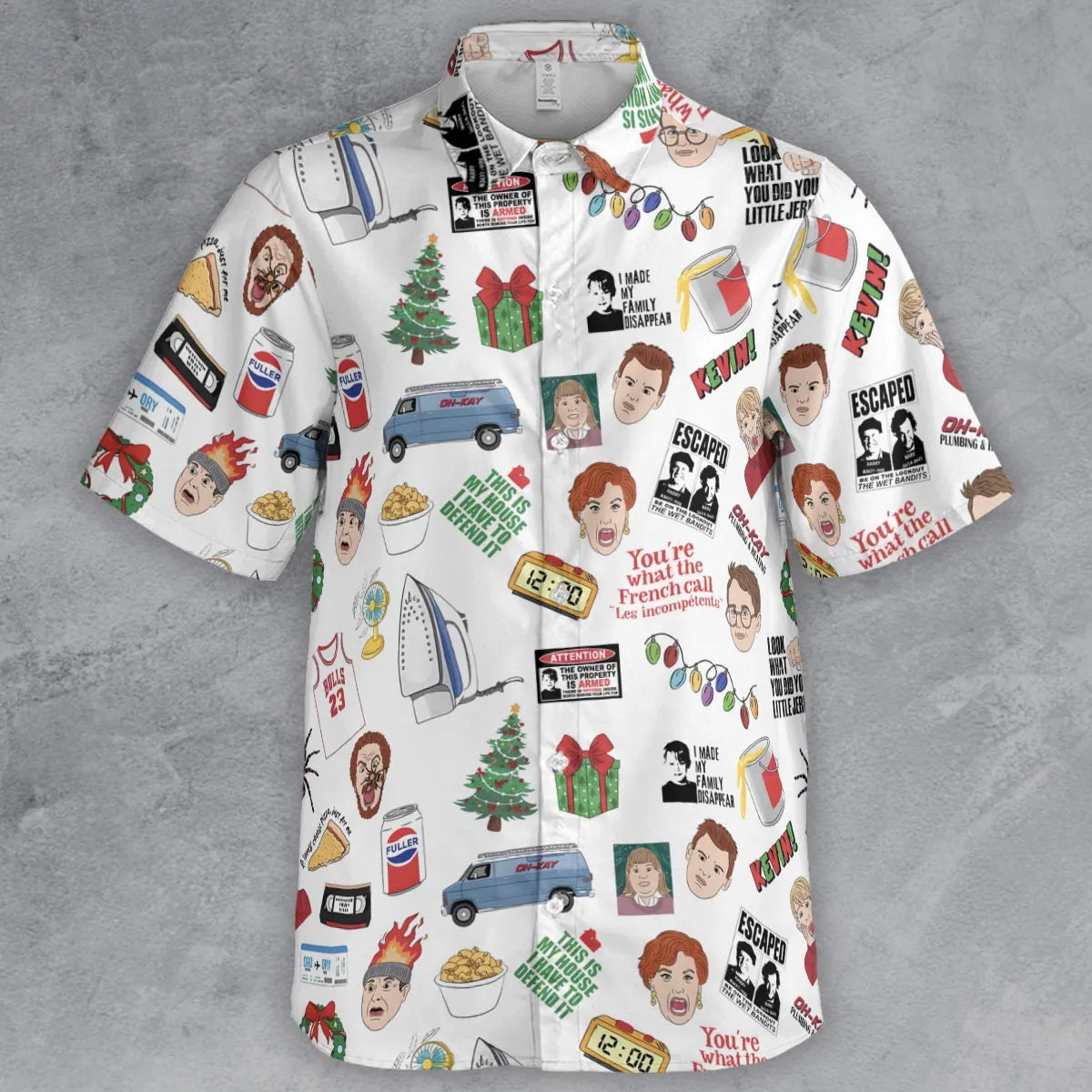 Short Sleeve Button Shirt - CEN43HP1