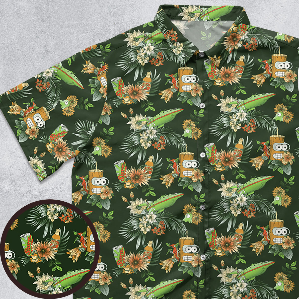 Short Sleeve Button Shirt - SQGKMKGT