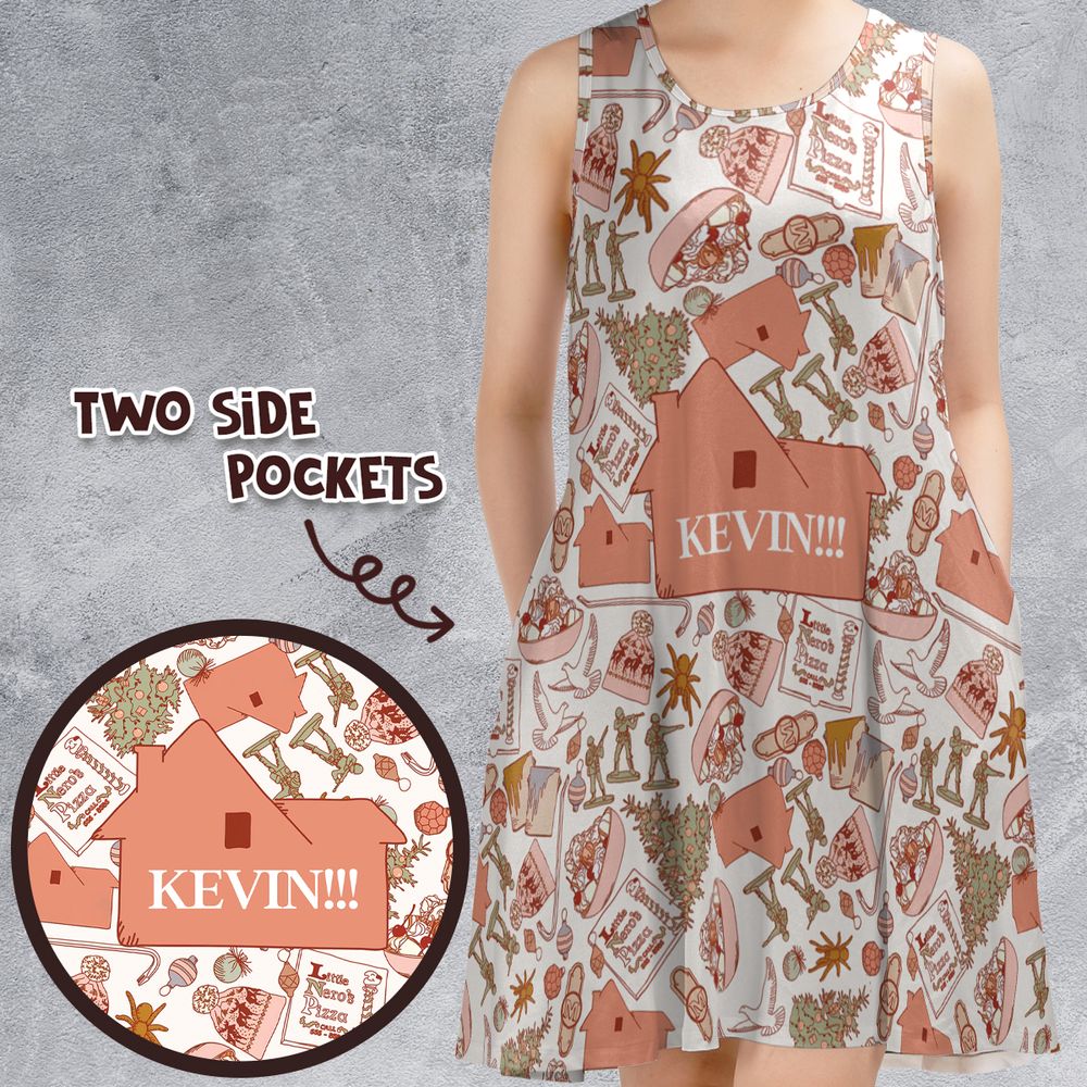 Sleeveless Dress - 5T9A24DU -  - 1