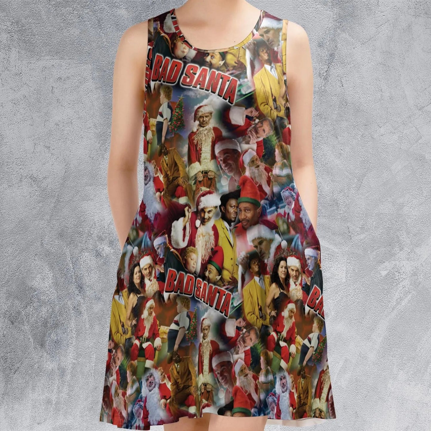 Casual Sleeveless Dress - VCD1BQ8H