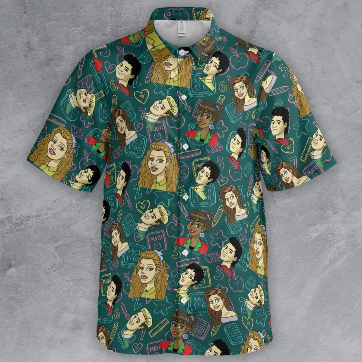 Short Sleeve Button Shirt - QWMXSCLZ