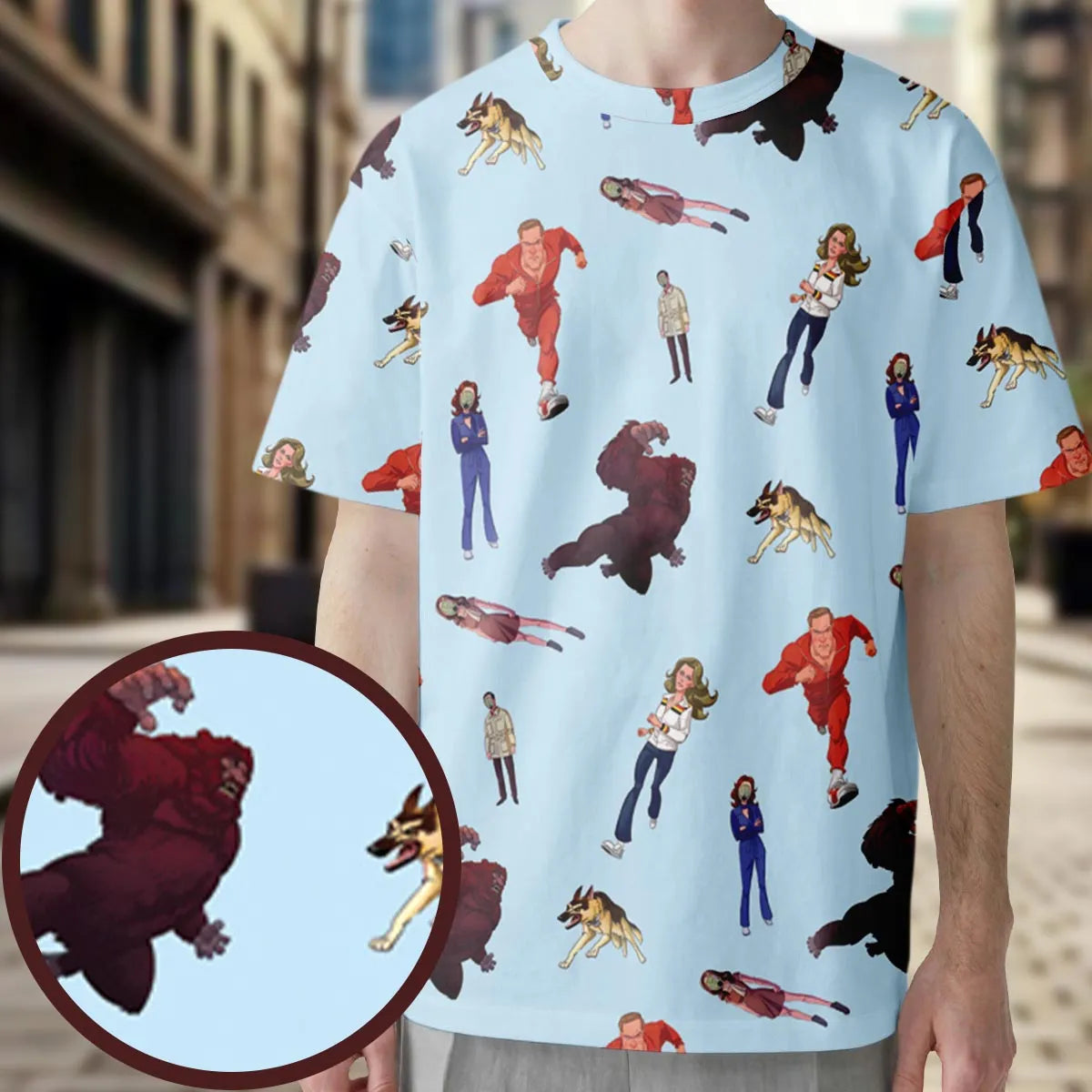 Full Print T-Shirt - 2J8JAXCN