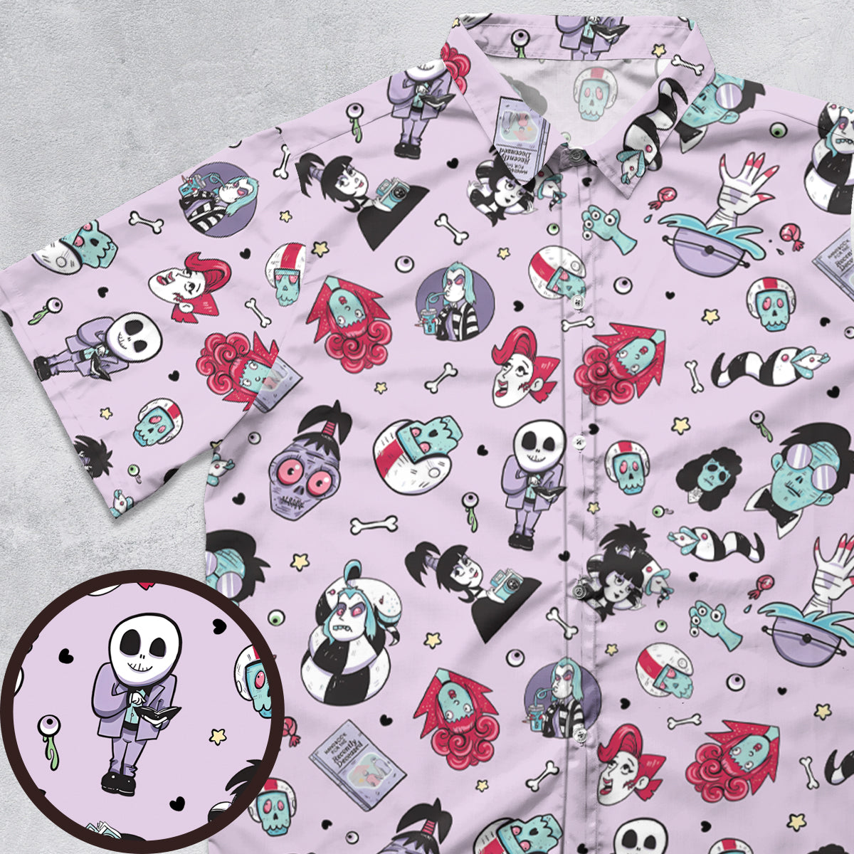 Short Sleeve Button Shirt - 2NEB5P1H