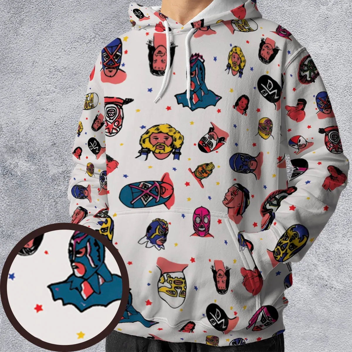 Full Print Hoodie - VPYXB1J5