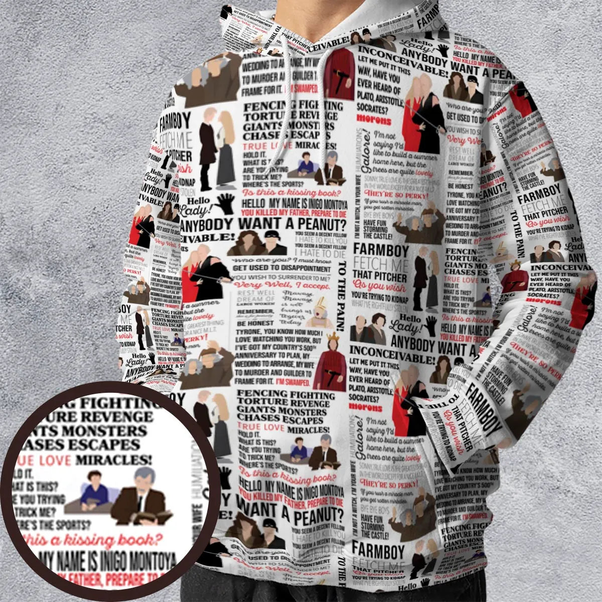Full Print Hoodie - P6CXXHXJ