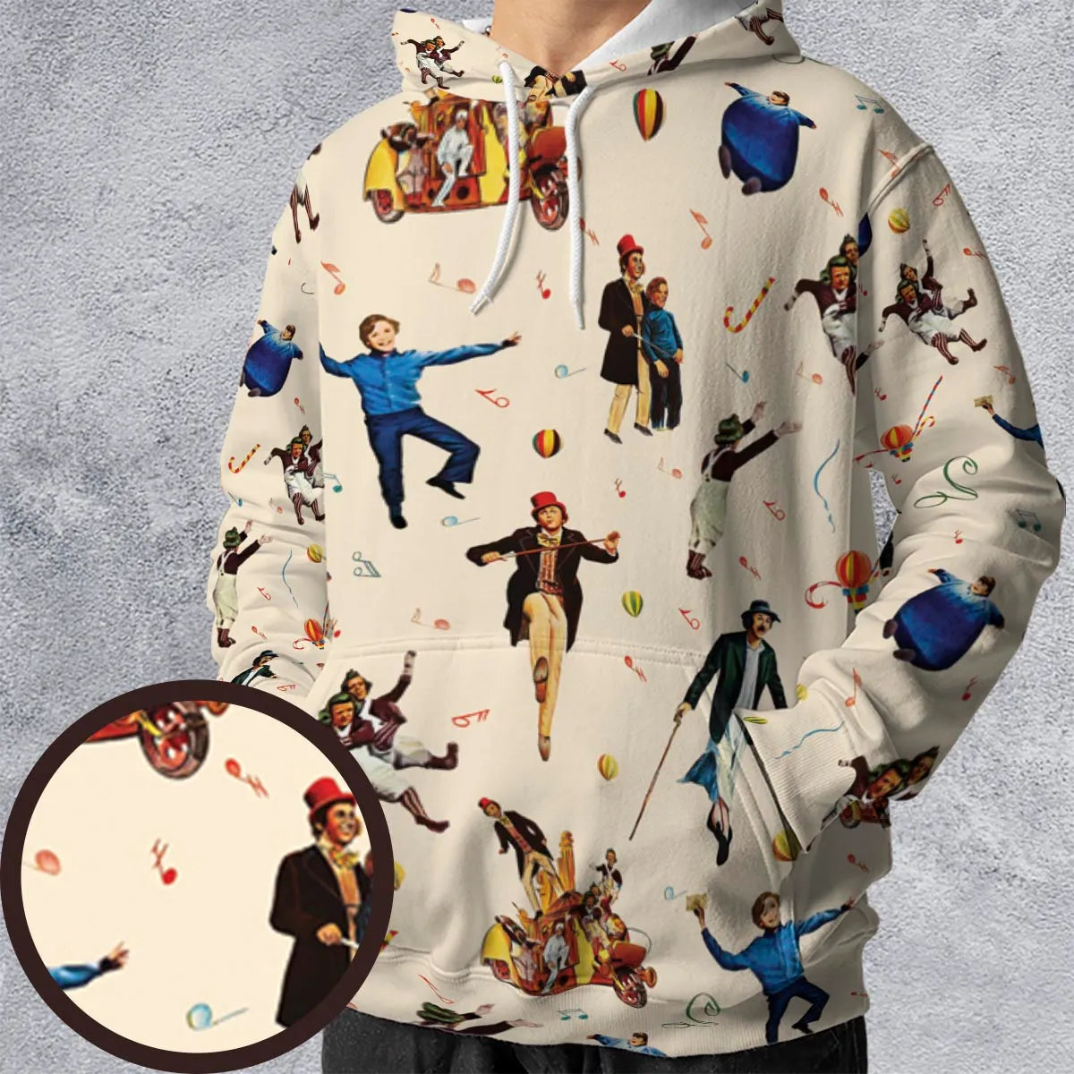 Full Print Hoodie - X6AG8M1N