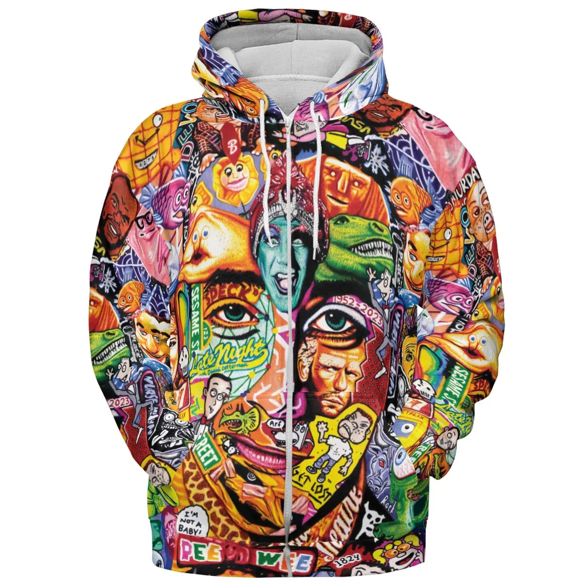 Full Print Hoodie - 6D358FRB