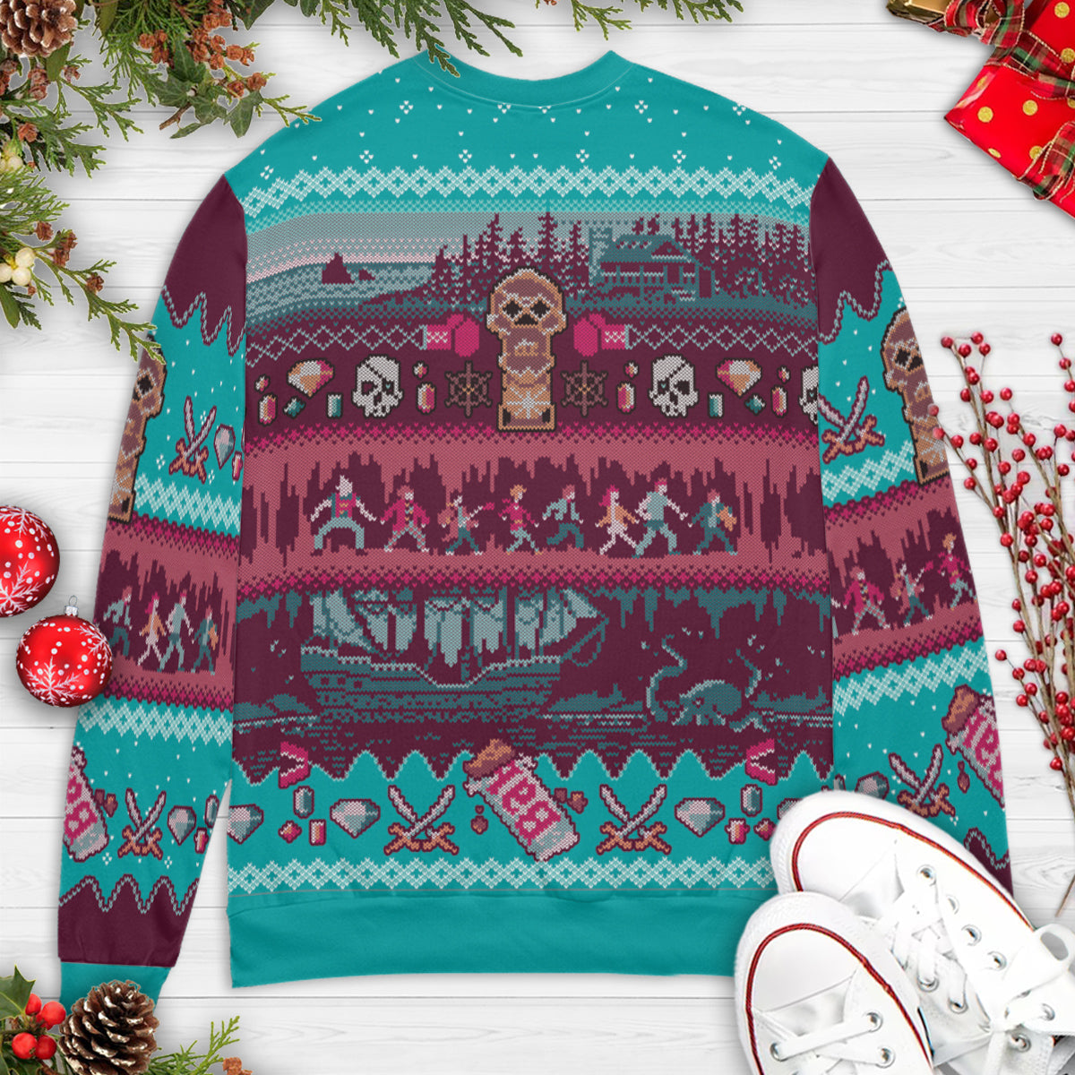 Ugly Christmas Sweatshirt - KWURNT77
