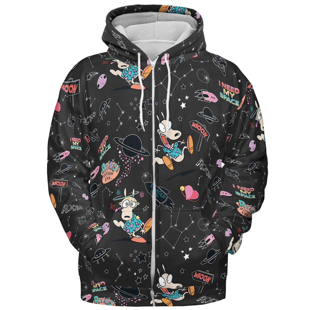 Full Print Hoodie - YGV5K6PB