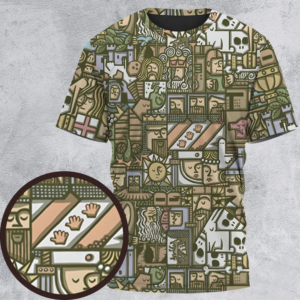 Full Print T-Shirt - FNS29E9Q
