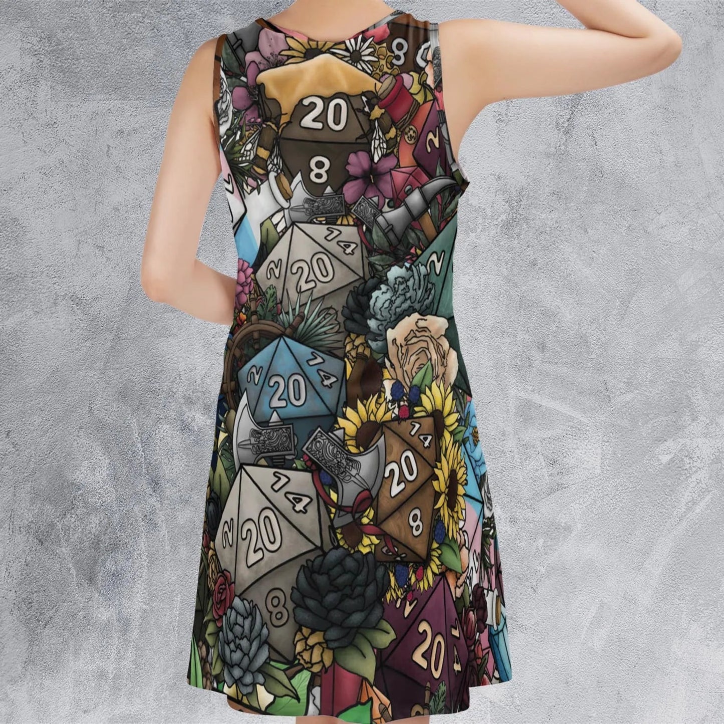 Casual Sleeveless Dress - UYHM7XCM