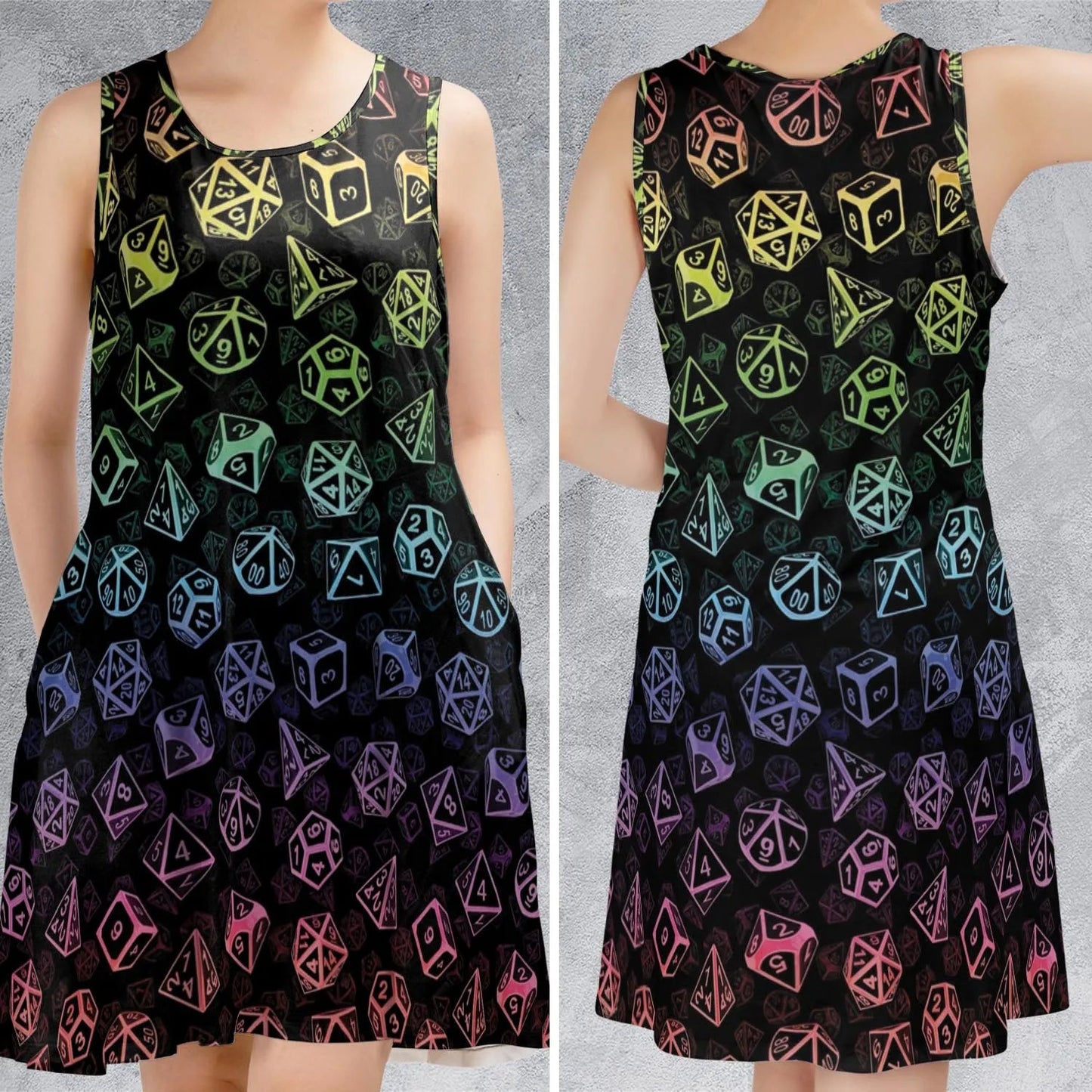 Casual Sleeveless Dress - XBAHUPE2