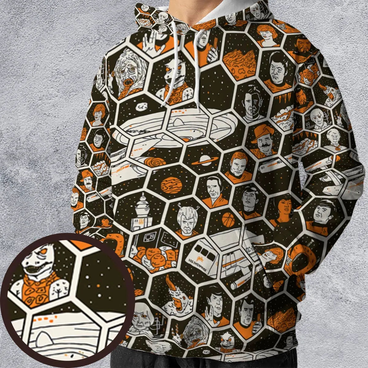 Full Print Hoodie - 3PNH8XUQ