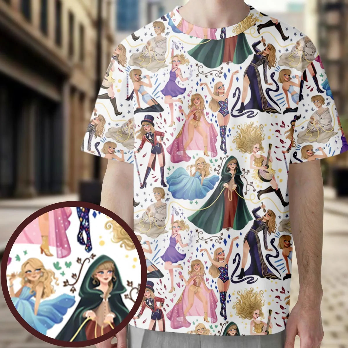 Full Print T-Shirt - HS7ND3SX