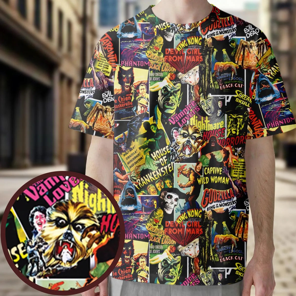 Full Print T-shirt - JHT3GABJ