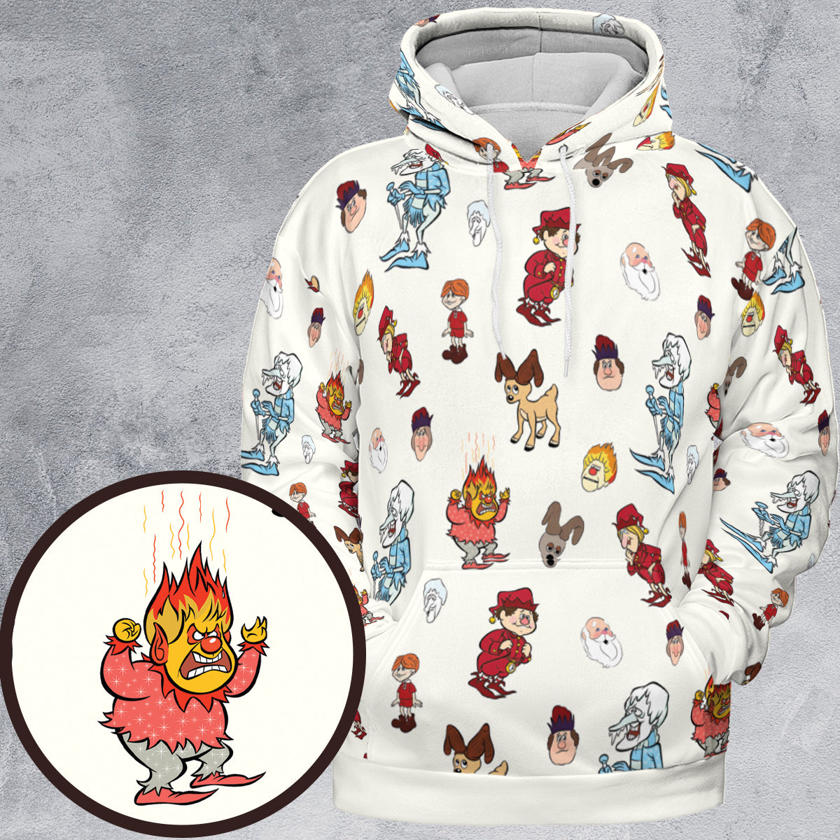 Full Print Hoodie - JL6NLZMG