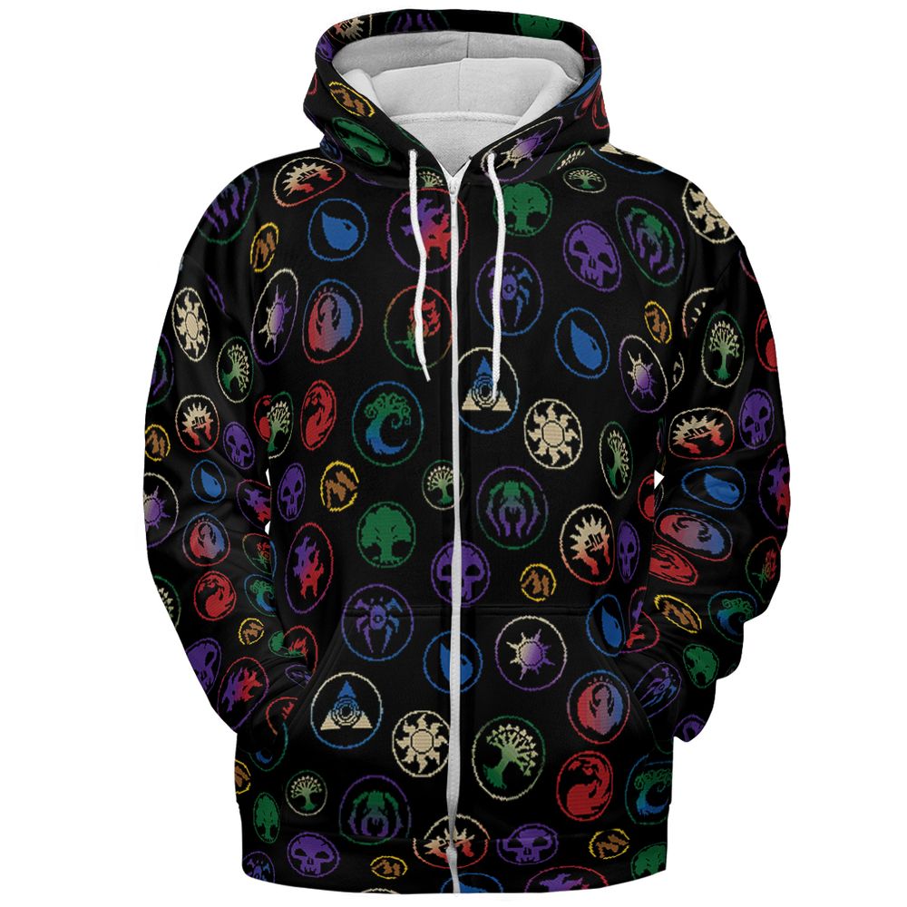 All-over Print Hoodie - M9TPZYC2 -  - 3