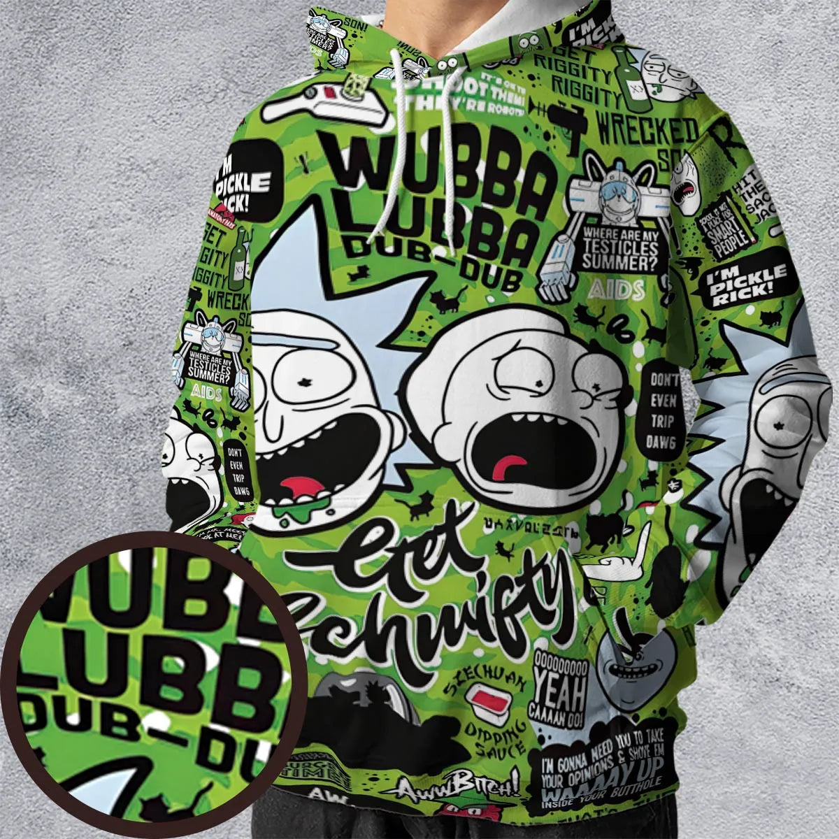 Full Print Hoodie - 3XBEA476
