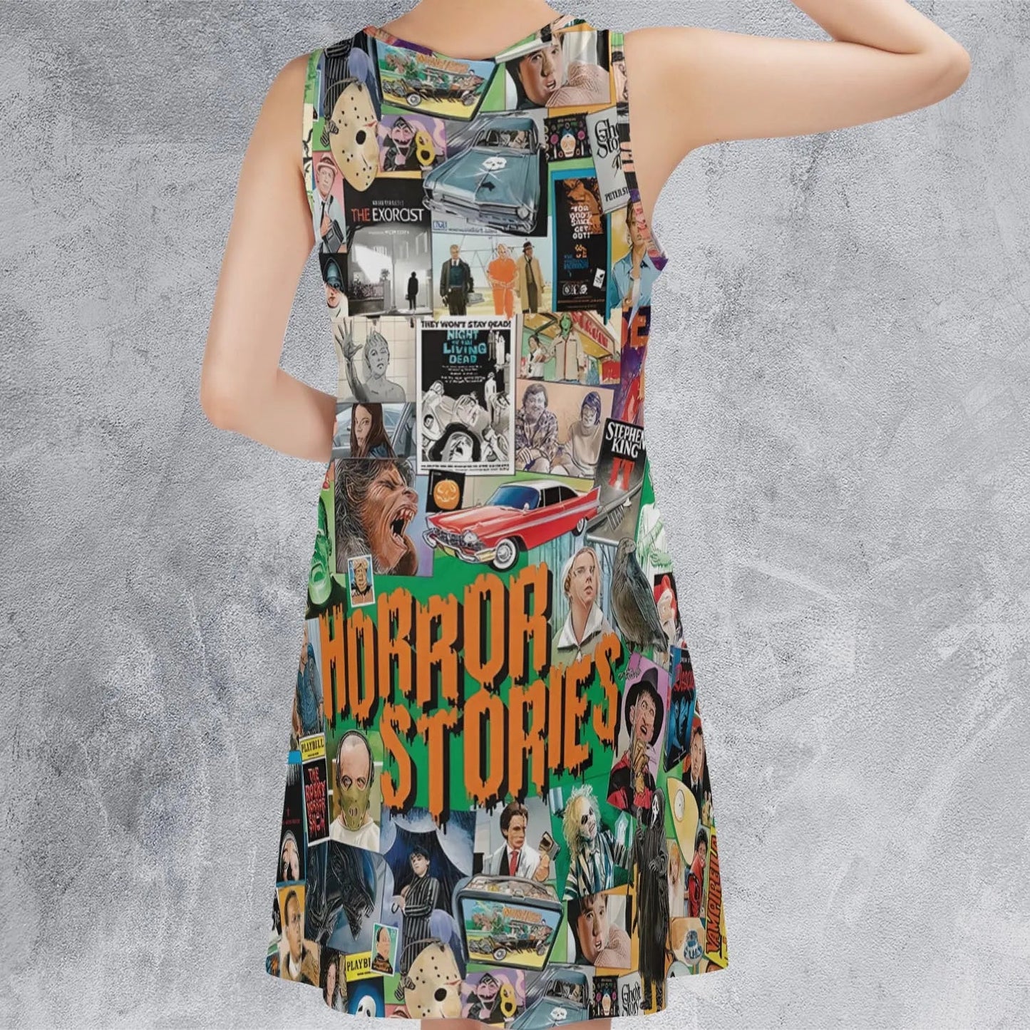Casual Sleeveless Dress - D1S1P29F