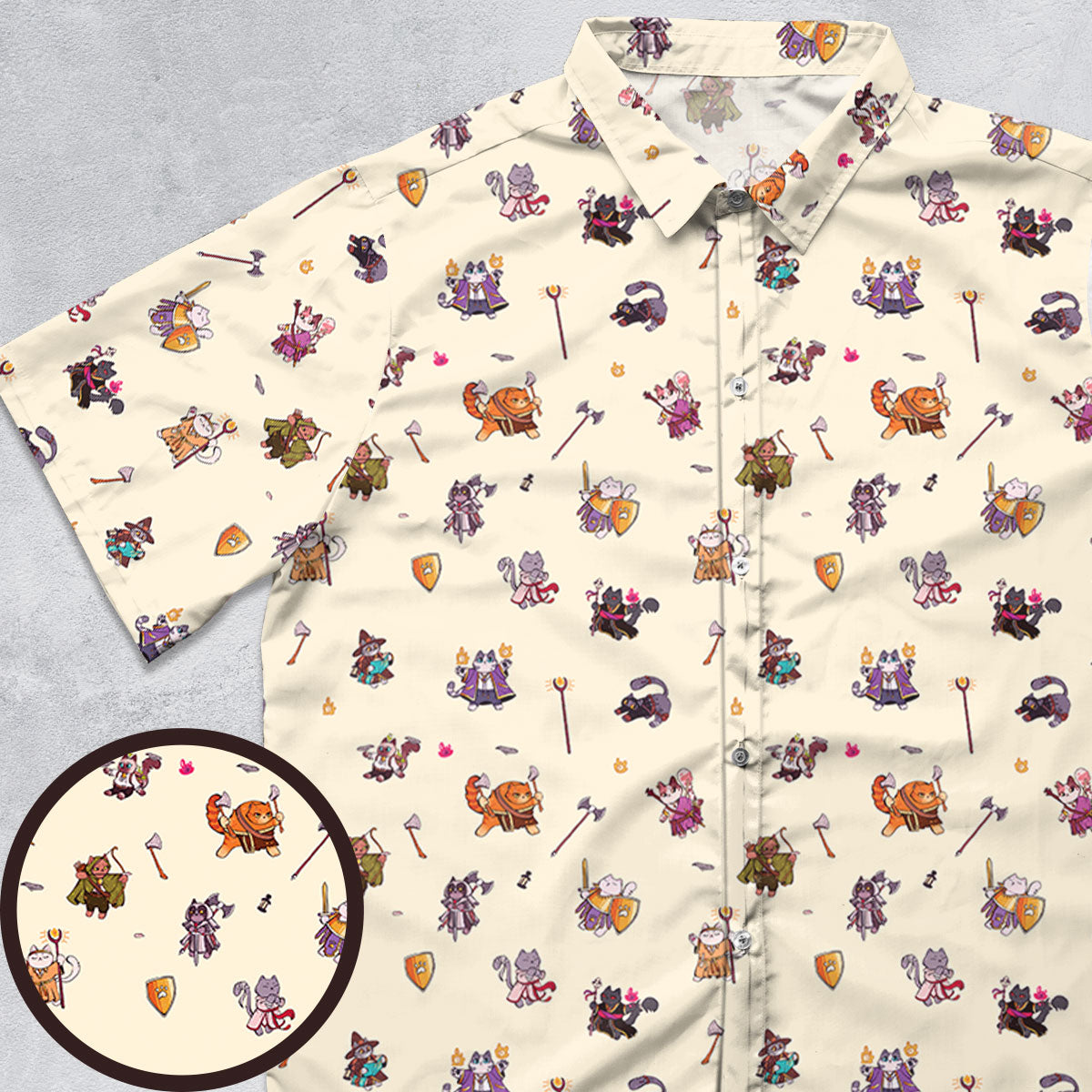 Short Sleeve Button Shirt - EDHF1J51