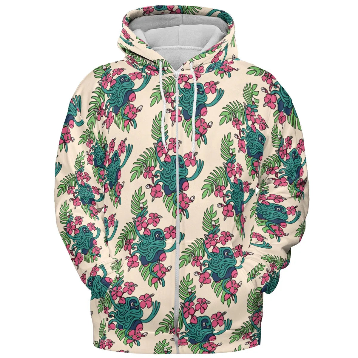 Full Print Hoodie - GRQVGEQV