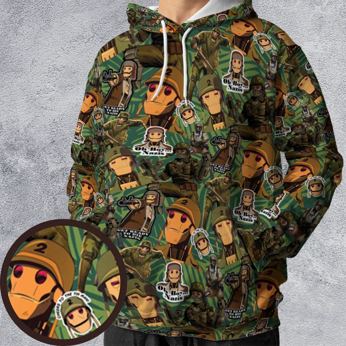 Full Print Hoodie - 9WGWR74A