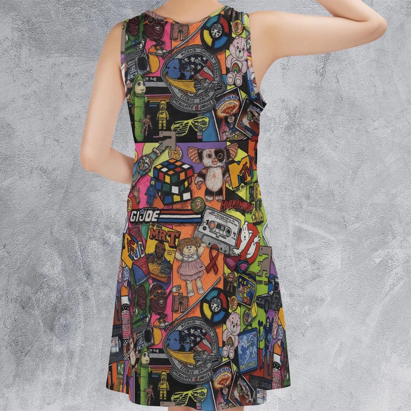 Casual Sleeveless Dress - SM3ZYD8G