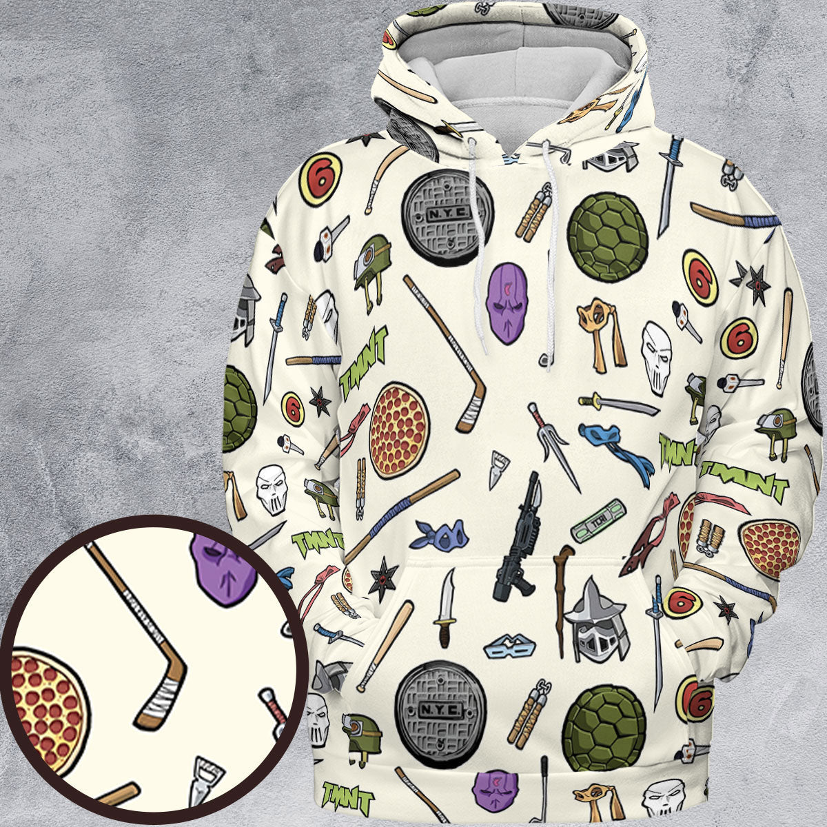 Full Print Hoodie - YE5NFBB5